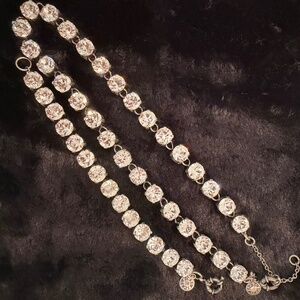 J. Crew Crystal Necklace and Bracelet Set